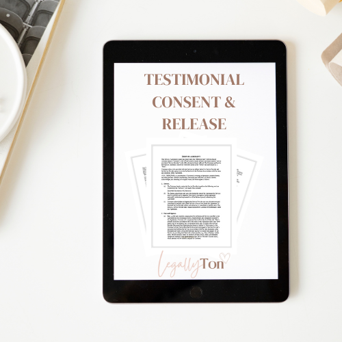 Testimonial Consent & Release